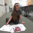 The Paweshi 2012-2013 yearbook received the First Class Honor Rating in the National Schoclastic Press Association critique. The book received two marks of distinction in coverage and writing/editing. Editor in-Chief senior Megan Reilly works on the 2014 yearbook. “This year I’m going for a more sophisticated look,” Reilly said.