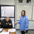 Sophomore Lily Briscoe hands in her money she earned for the Walk-a-Thon to teacher sponsor Annie Wayland. The Walk-a-Thon ends 'West Chest Week', a week of efforts to raise money for local charity West Chest. “The charity West Chest comes right back to our own West community and helps those families in need. There are far more families that need this help than most students recognize,” West Chest sponsor Susan Anderson said.