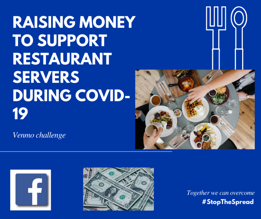 The Towsends orchestrated a Venmo challenge in which they raised money for a restaurant server.