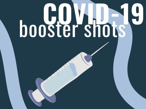 A photo illustration showing a dose of a COVID-19 vaccine.