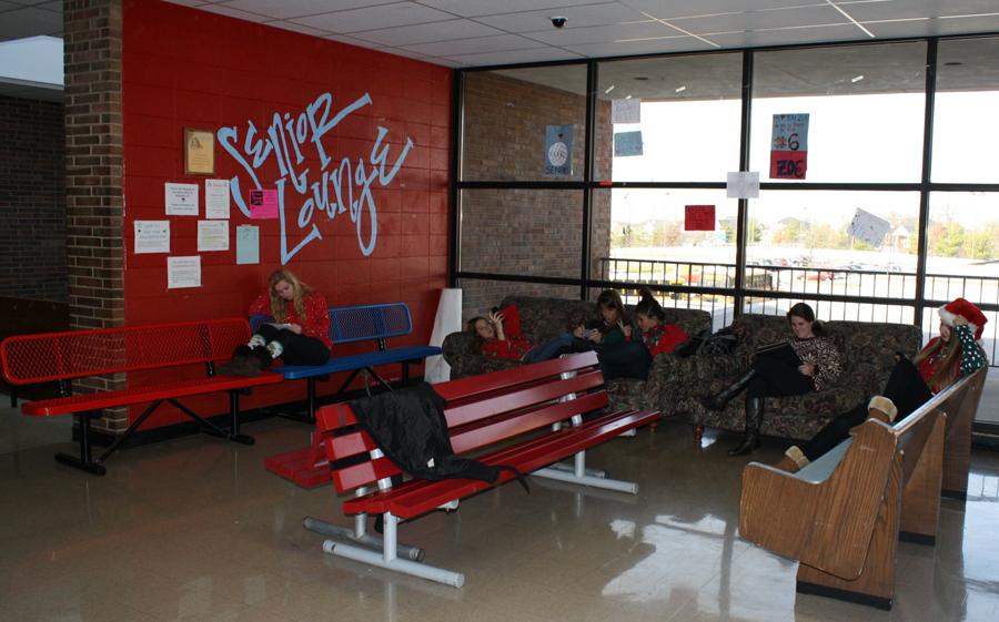Senior lounge off limits during class
