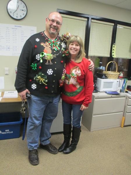 Ugly sweater contest