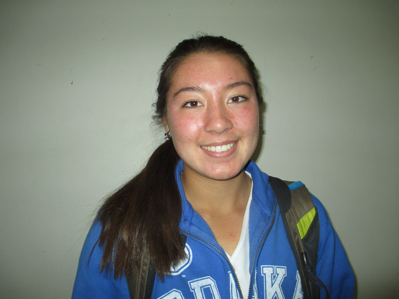 Junior Kennedy Frank has scholarship options from three colleges. 