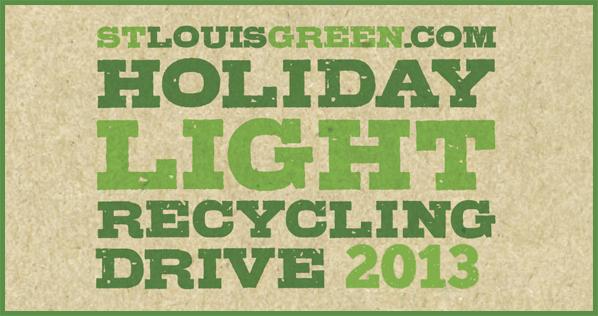 Holiday light recycling drive