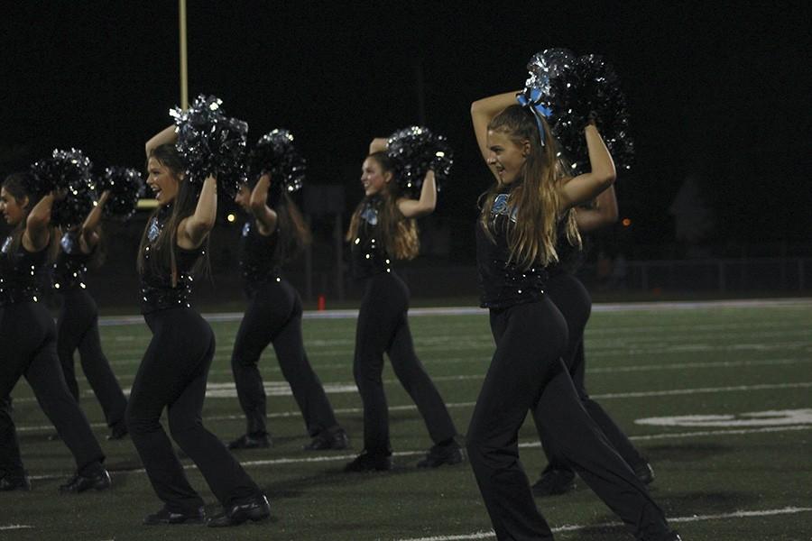 Junior Pharis Sippel talks about performing with the poms team
