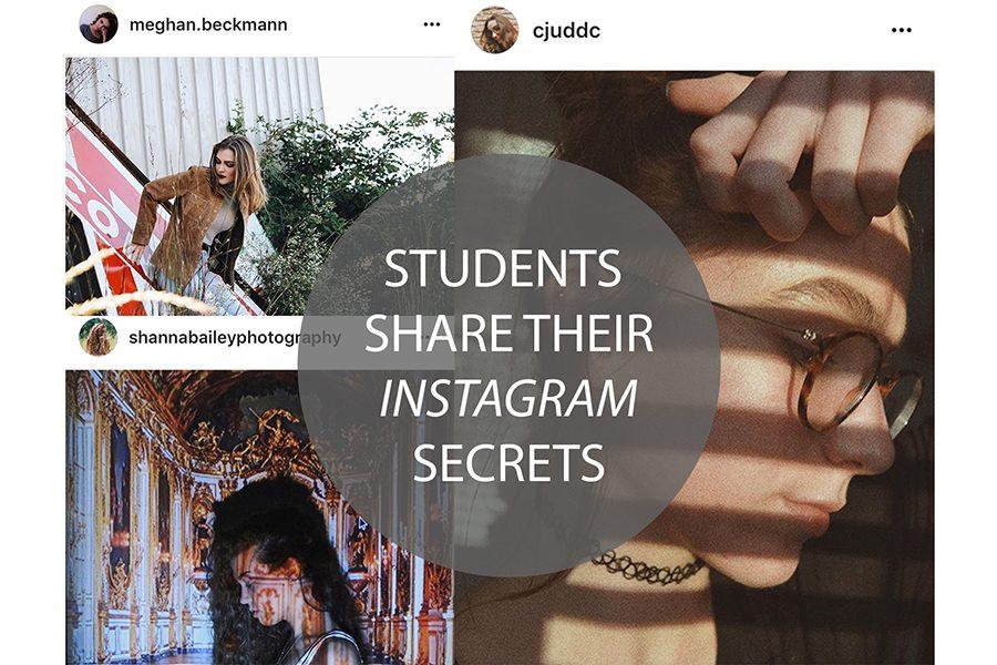 Students showcase their photography on Instagrams virtual platform. 