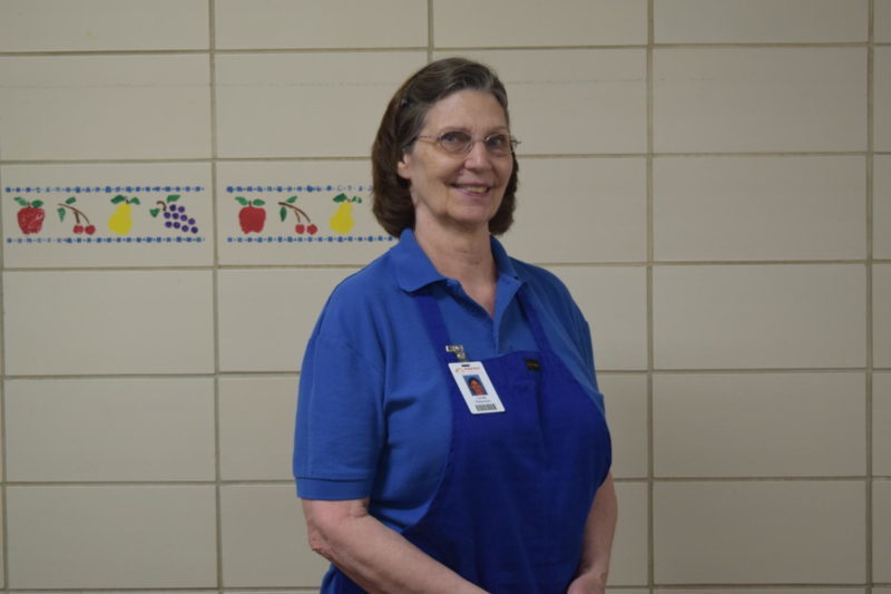 Headshot of Dietary Aid, Linda Peterson. 