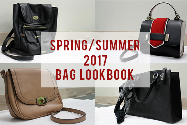 Featured bags for the Spring/Summer lookbook.