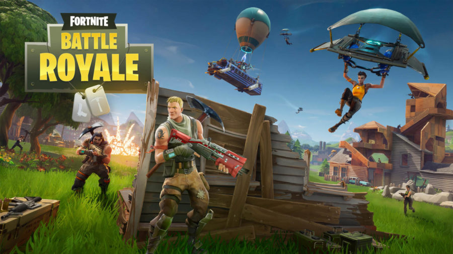 The official promo image for “Fortnites” Battle Royale game.