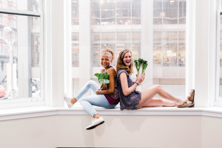 Posing with a bok choy, Webster Groves freshman Bree Tokraks and sophomore Kathryn McAuliffe relish in their inside jokes from Kode with Klossy, a free two-week summer camp designed to empower teen girls interested in coding. McAuliffe discovered the program through Peerlift, an organization that strives to help prepare high school students for the future. “I’d like to do Kode with Klossy next year, and I will apply for sure, but there are a couple of other opportunities I’m more interested in. I don’t even know what those opportunities might be, but I’d like to do something more in my interests with journalism or activism,” McAuliffe said.