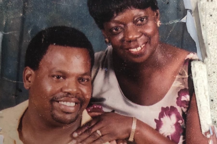 A photograph of custodian Sean Smith and his wife is displayed on the GoFundMe page started by a student to help support them as they face medical setbacks. Smith wants to be remembered by students for his smile and positivity. “You’ve all been good to us, and I want to be good right back,”  Smith said. “If you need me, I got you, and no matter what you’ll always see me smiling.”
