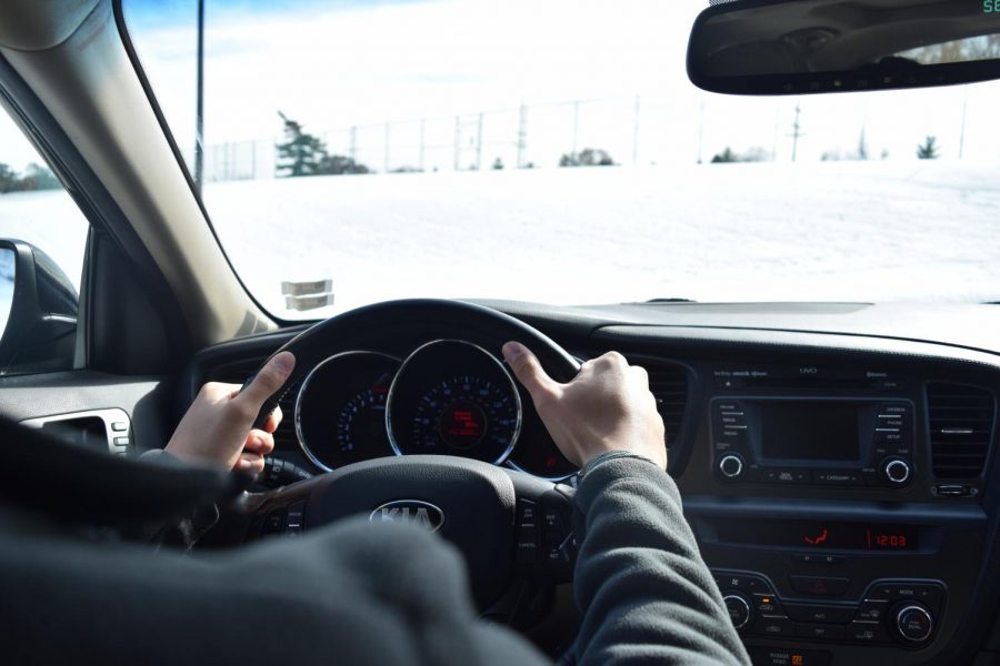 Making sure to keep both hands on the wheel during the test will help guarantee you passing.