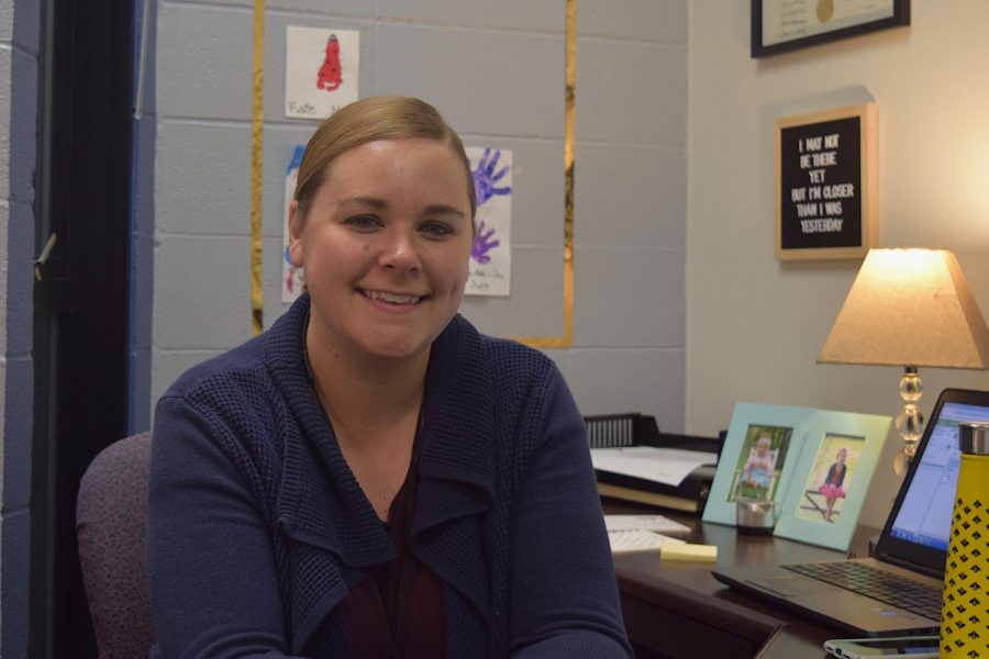 In her office on a school day, care counselor Rebecca Morris works with students on a personal level to help them be successful in school. Morris said it is needed to have a resource who is not a teacher or guidance counselor to focus on personal relationships. “Teachers have so much on their plates. They have to be your teacher, they have to be your counselor and they want to care about you as a person, but they have a lot of other things going on,” Morris said. “I’m trying to make sure I have contact with teachers and staff, [so] there’s somebody here to focus on a personal relationship.” 