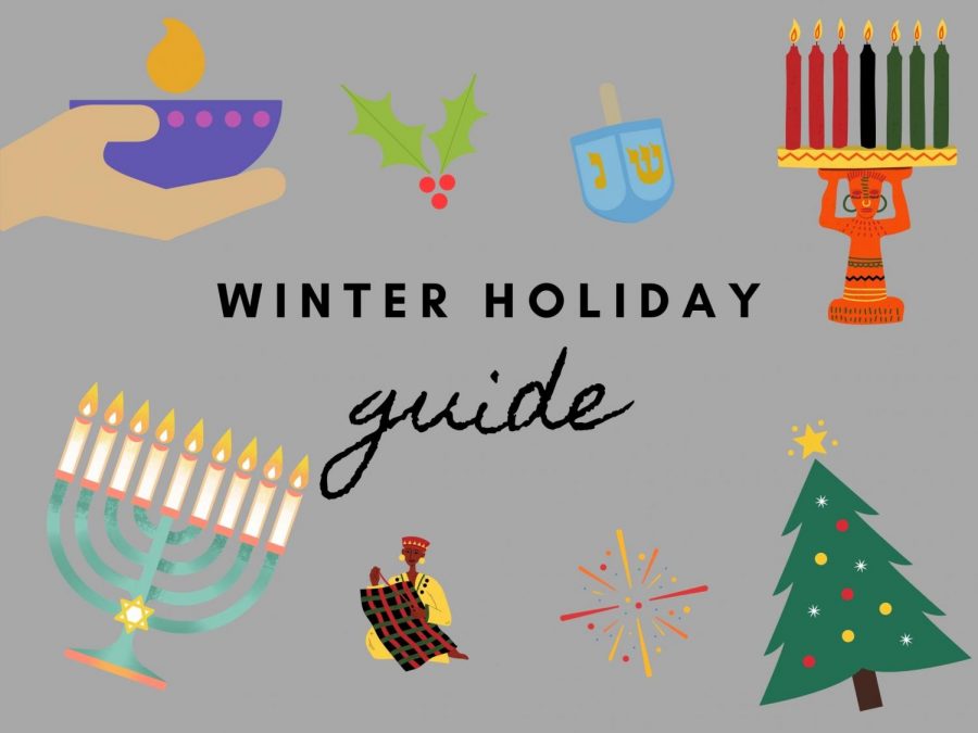 There are many diverse holidays celebrated throughout the winter season in the U.S.