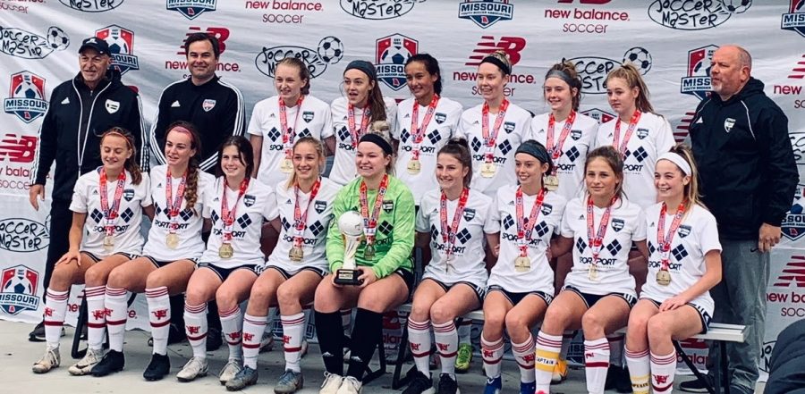 Led by head coach Bob Kittner, sophomore Cate Adler (wing-back) and her team take the 2020 State Championship Cup. Numbering all of their appearances at State, Adler's team has a total of 19 wins, one tie, 79 goals for and three against. “We’ve improved so much over the years. Corona definitely made us stronger and closer as a team,” Adler said. 