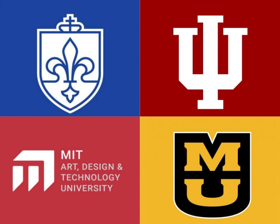 Seniors have a wide variety of colleges to pick from as they search for the school that is right for them.  