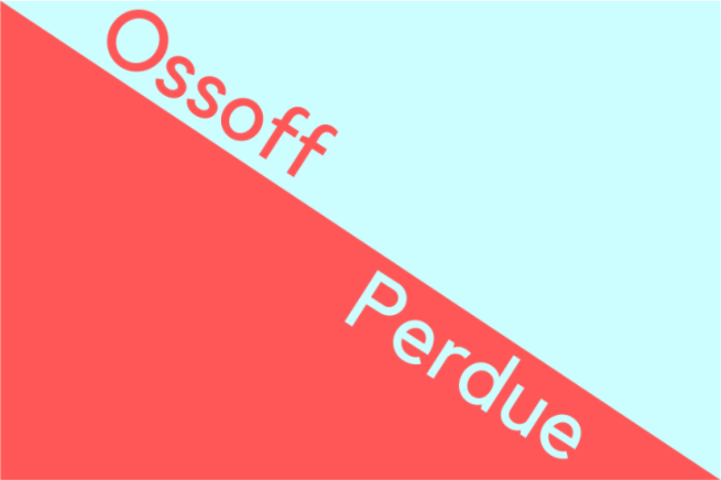Jon Ossoff (winner) vs. David Perdue