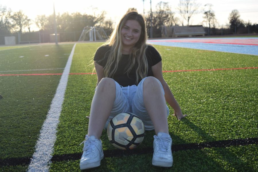 “[Something I regret is] sticking my leg in between two girls when going for the ball during the State Cup game. That’s how I tore my first ACL. I tore my other ACL when I was playing in a CO-ED game. I landed on my leg weirdly, and my knee buckled. This made me realize what’s important. I’m not always going to be able to play soccer. [Tearing my ACL] made me realize there are other things out there. It opened up my life a little bit because I used to be hyper-focused on soccer.” - Mallory Bricker, 10