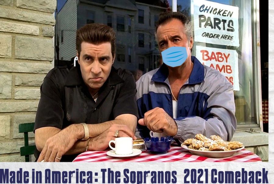 The most surprising resurgence of 2021 (other than the omicron variant) may be “The Sopranos” HBO Max comeback. “Silvio & Paulie in a scene from The Sopranos” This file is licensed under the Creative Commons Attribution-Share Alike 2.0 Generic license. Photo by Kipp Teague. 
