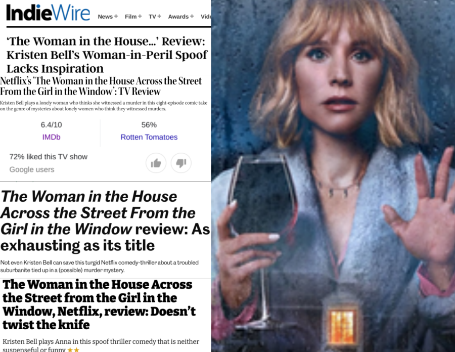 “The Woman In The House Across The Street From The Girl In The Window” stars Kristen Bell (pictured above) as Anna, the protagonist, and was released on Netflix Jan. 28, 2022.