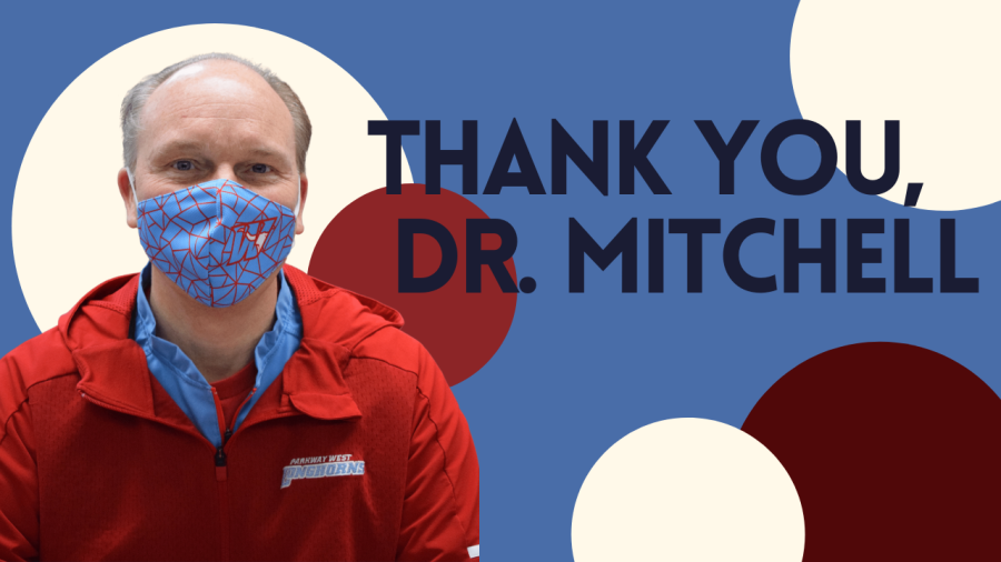 Students say farewell to Dr. Mitchell