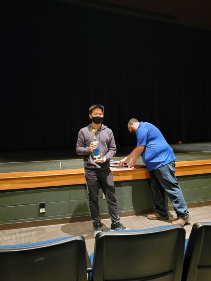 Proud of his achievement, junior Wilson Gao secures the Scholastic State Chess Championship title for 2022. Gao won all four games that he played, winning the state championship for the second time. Although Gao was ranked as the fourth seed he defeated the first seed in round three and the second seed in the fourth round, making him the only competitor with a flawless score. “It was unexpected, to say the least. I havent played in an official tournament in three years, and playing the number one seed followed by the number two seed with only five minutes rest in between was a challenge,” Gao said.