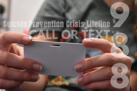 The Suicide Prevention Crisis Lifeline receives calls from across the country to help those in crisis. This year, school IDs included the lifeline number above the barcode. “Putting the numbers on the card is helpful to an extent. I personally never use my ID — I didn’t even notice there was a number on there for suicide prevention — and if I had to call the suicide hotline, I’d just search the number on my phone [rather] than look for the number on the card,” Mental Health Club president Rachel Bhagat said.