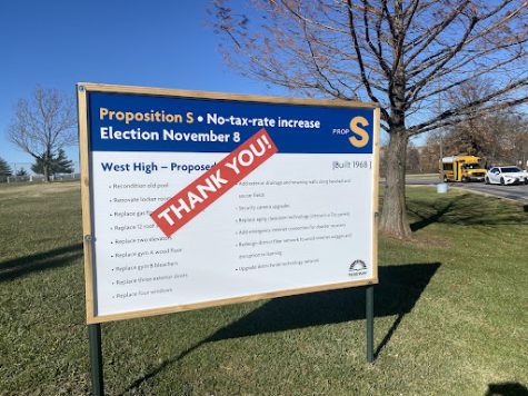 Parkway thanks community members for voting “Yes on S” with a yard sign. 