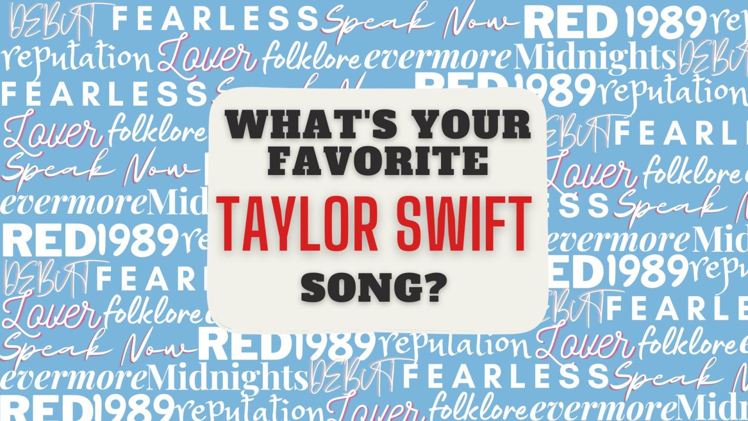 “Bejeweled” bops: Parkway West’s favorite Taylor Swift songs that we ...