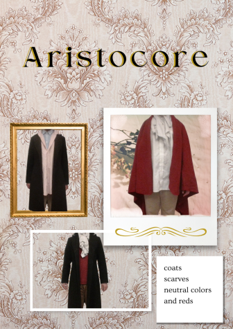 Three examples of Aristocore outfits.