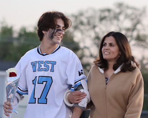 “[Senior night] was electrifying, to say the least. I had a lot of fun playing [lacrosse] and the senior night ceremonies were amazing. All of my friends, family and teammates were supporting me, which was great. My favorite thing about lacrosse is all of my teammates. We all get along really well. My favorite moment was beating Kirkwood this year and celebrating by doing the “I Wanna Rock Dance.” Being friends with Ali Rehman is what got me into lacrosse and I am very grateful for that.” - Nadir Gheith