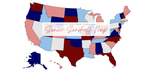 2024 Senior send-off map