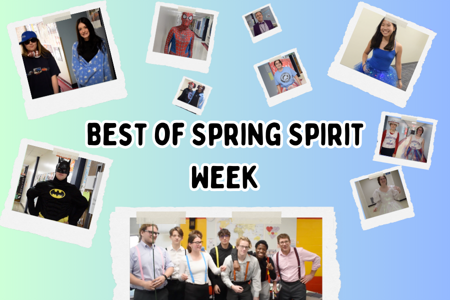 A collection of images from Spirit Week.
