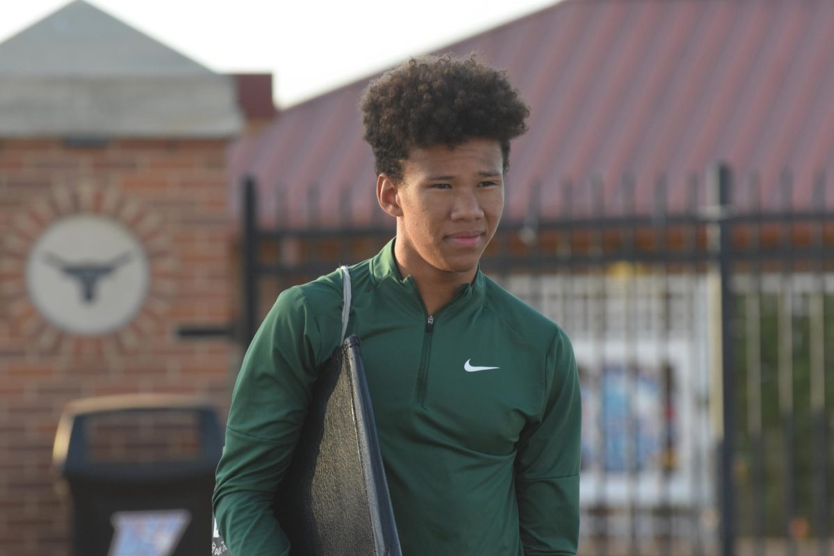 Junior TJ Polack travels between cross country practice and marching band practice. He has been involved in both after-school activities for two years. “[I’m most proud of] staying consistent with extracurriculars and grades. It's really important to have a healthy balance, and if [I] can get that, that's all I need in life. My goal is to keep my consistency over the course of the year and make sure that I'm putting in 110% rather than letting myself give up,” Polack said.